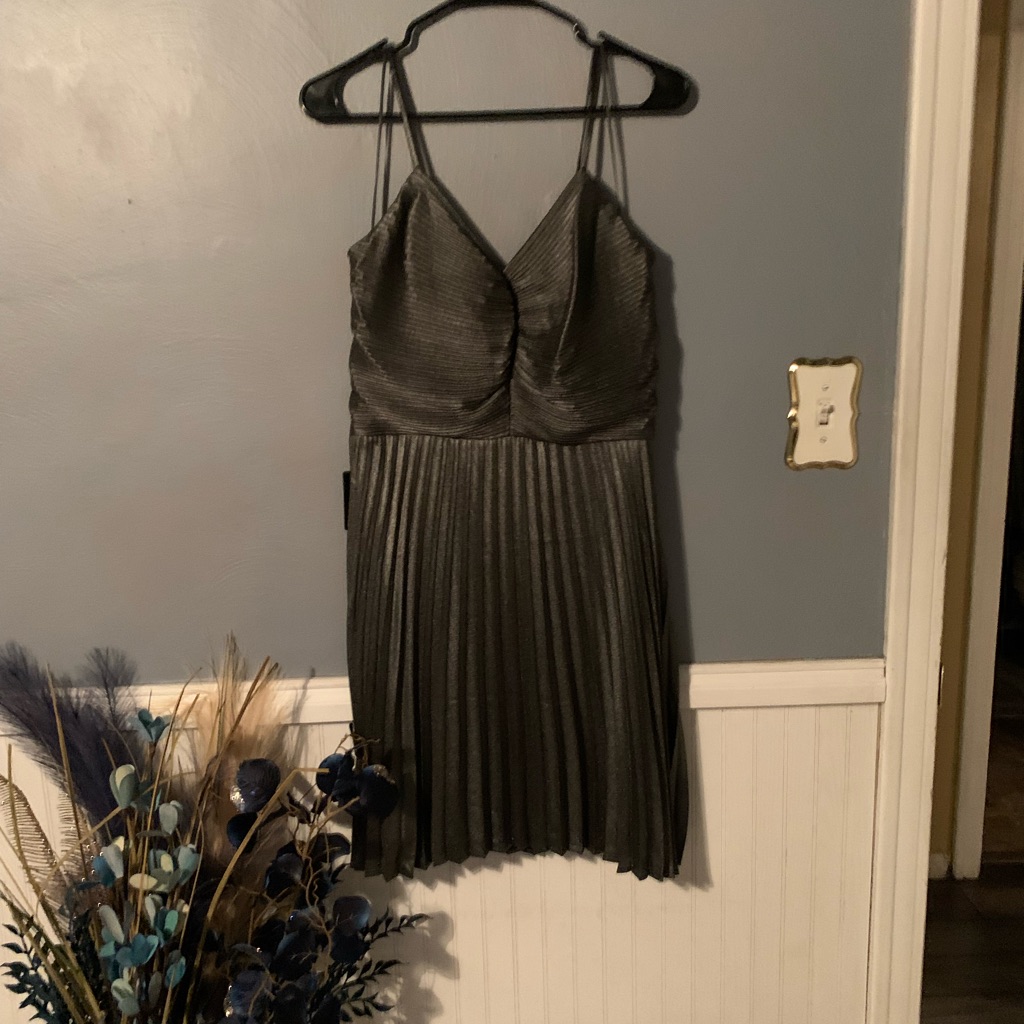 Black Shimmery Cocktail Dress